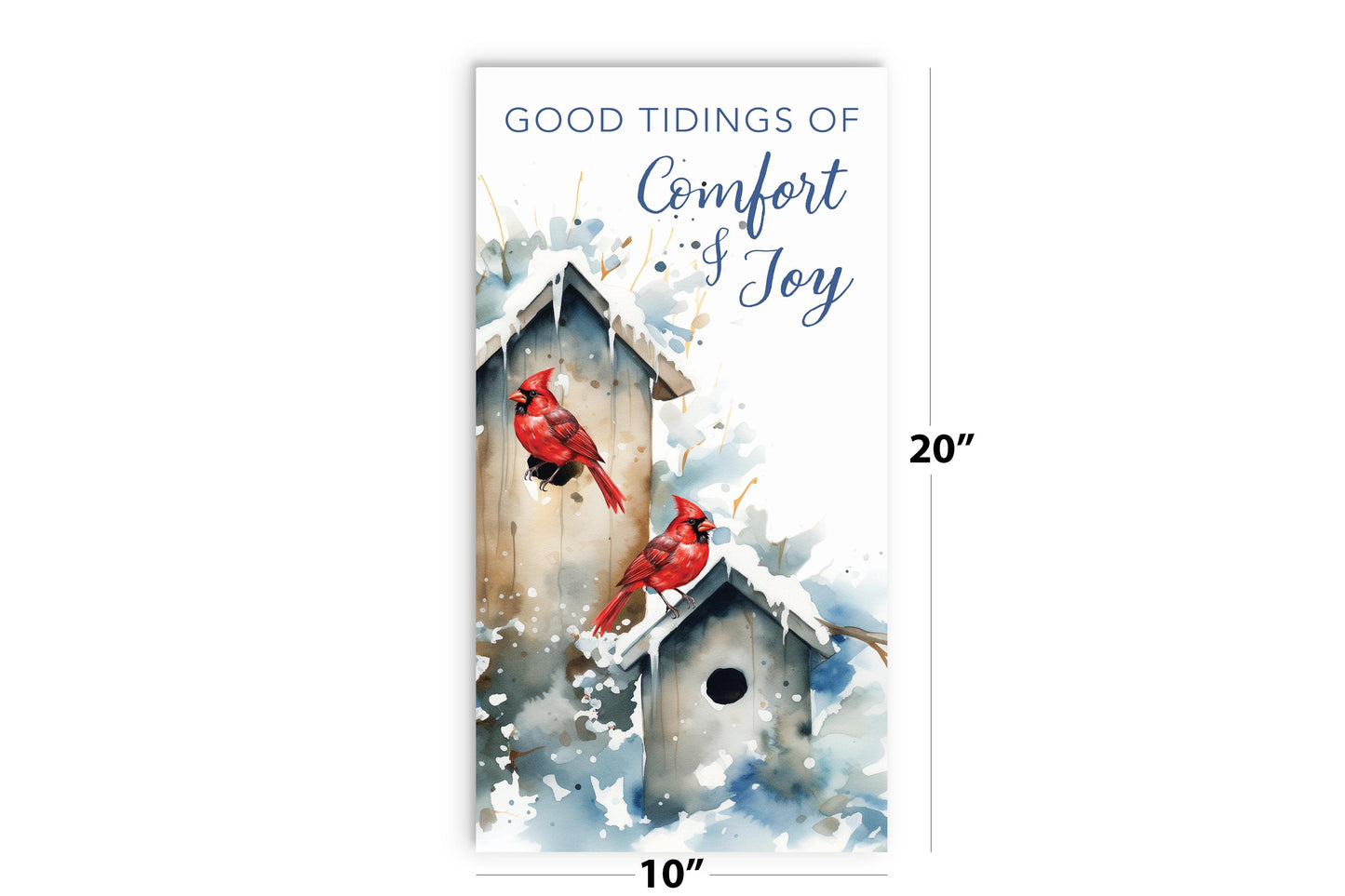 Cardinal Good Tidings Of Comfort & Joy