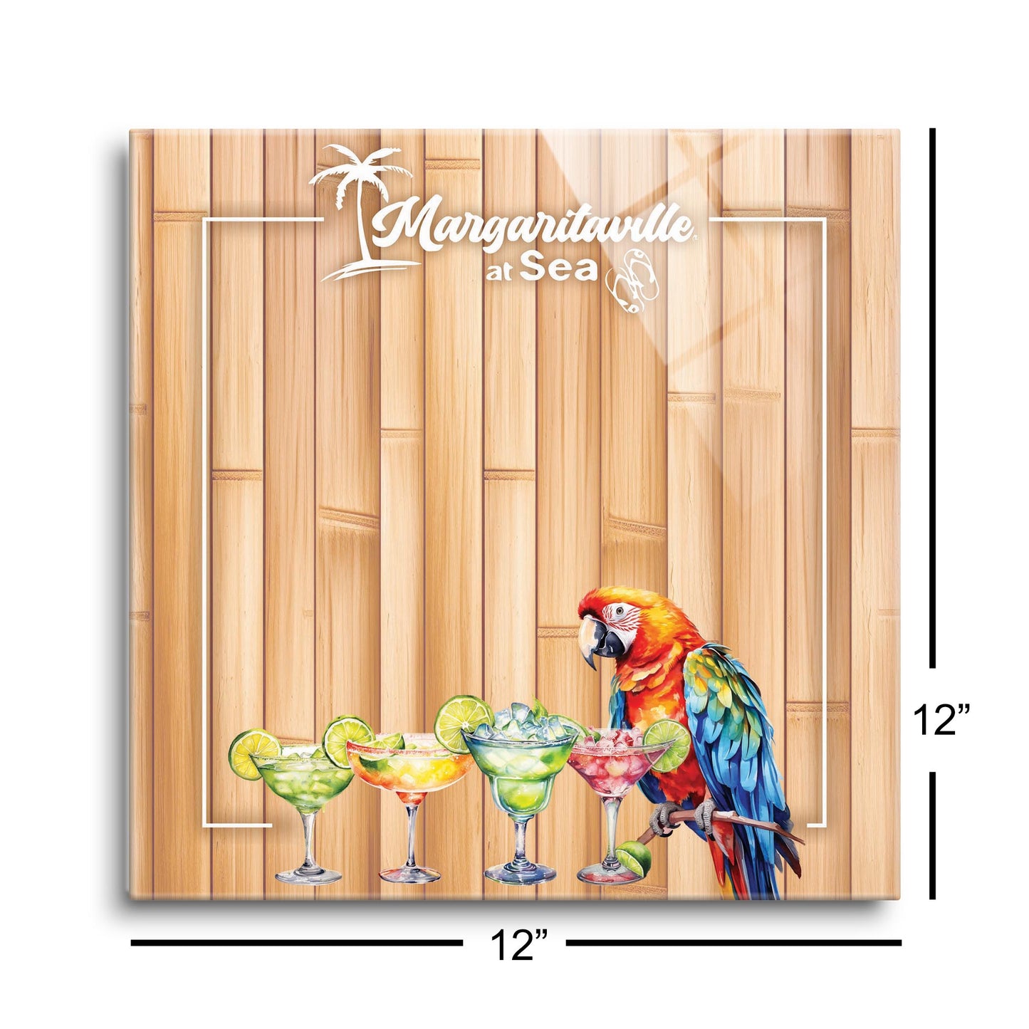 Margaritaville Tiki Notes Parrot