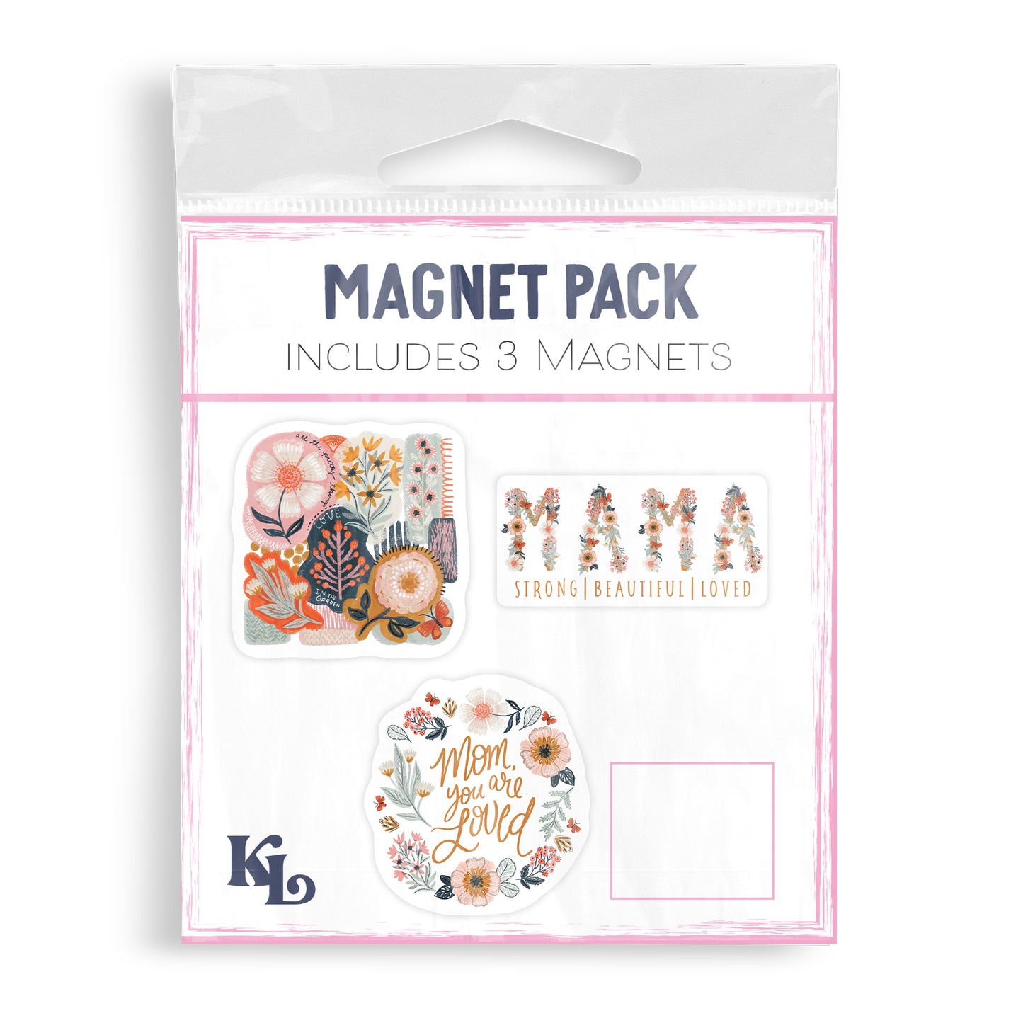 Vinyl Magnet 3-Pack Pretty Things Mother’s Day