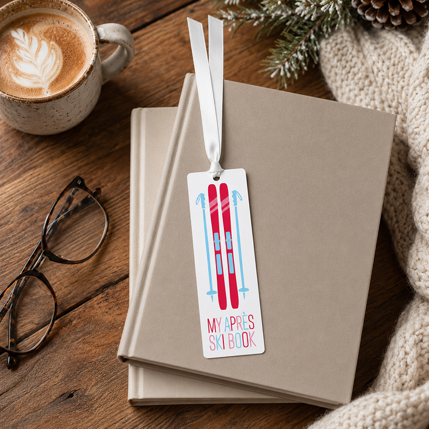 Acrylic Bookmark-Après Ski | Gift | Lodge