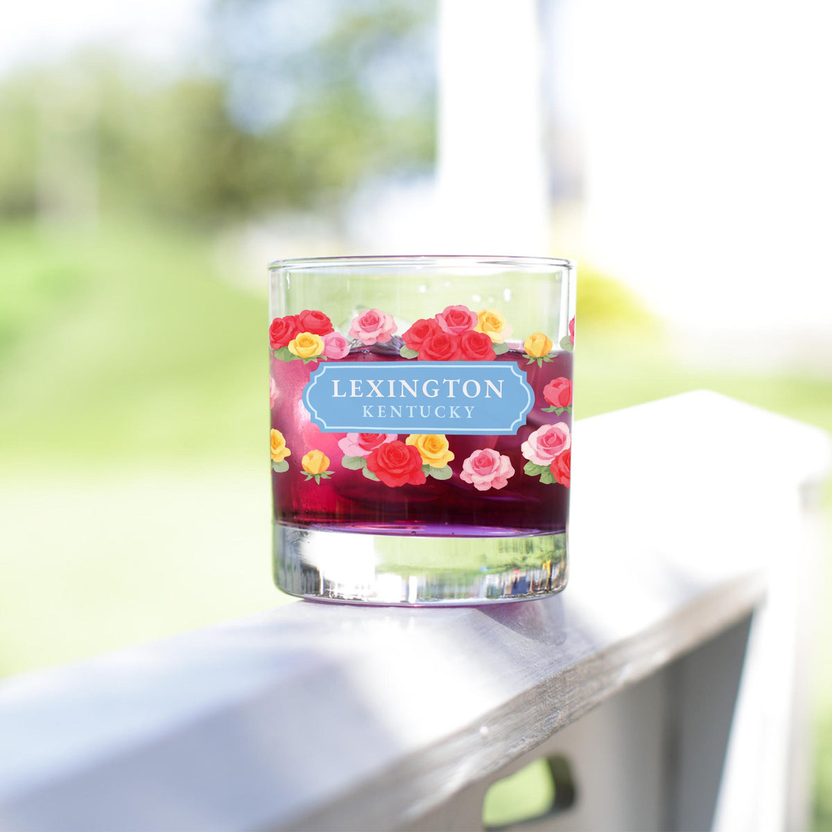 11oz Bourbon Glass-Derby | City & State | Hometown -3