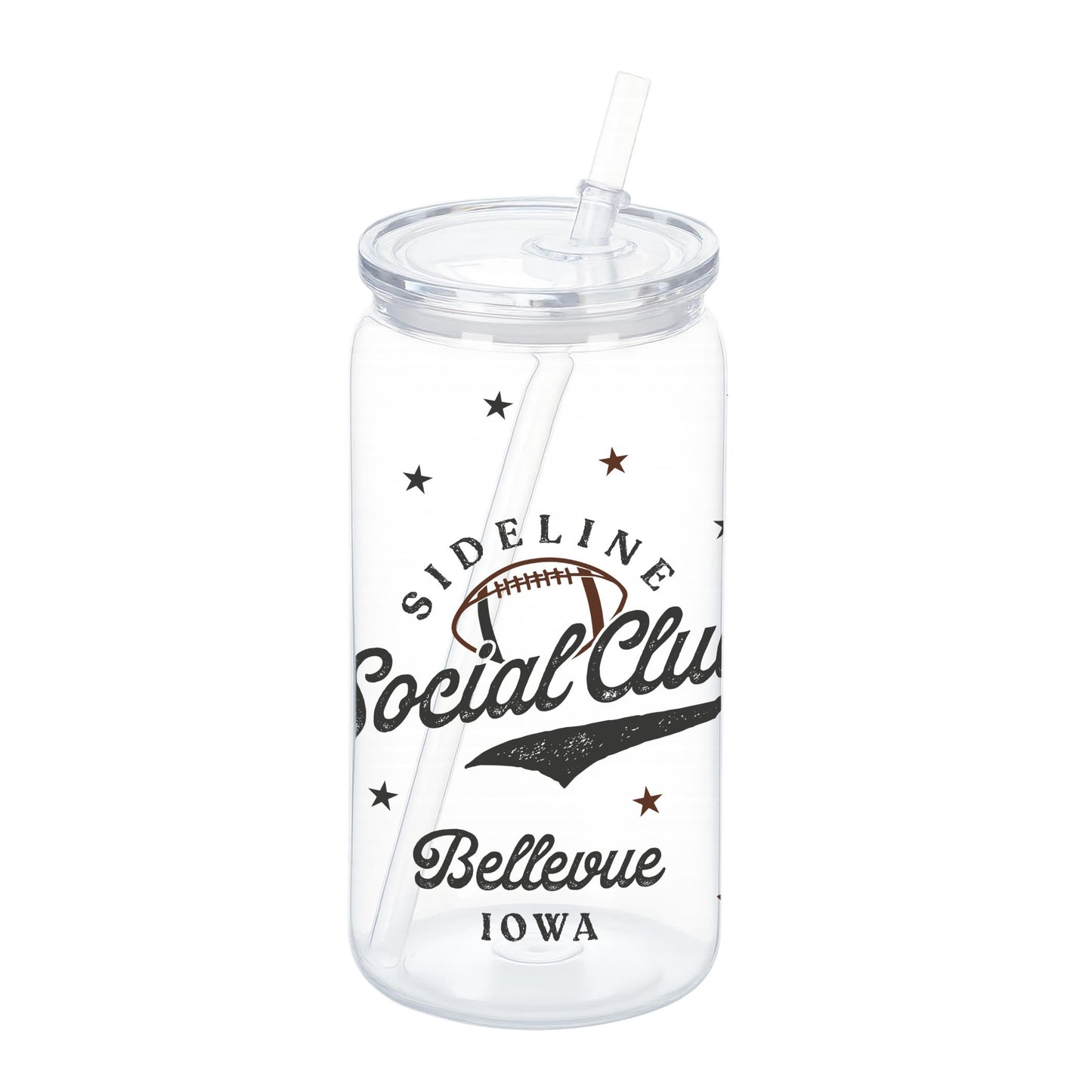 16oz Acrylic Plastic Tumbler-Football Mom | Custom | Personalize -0