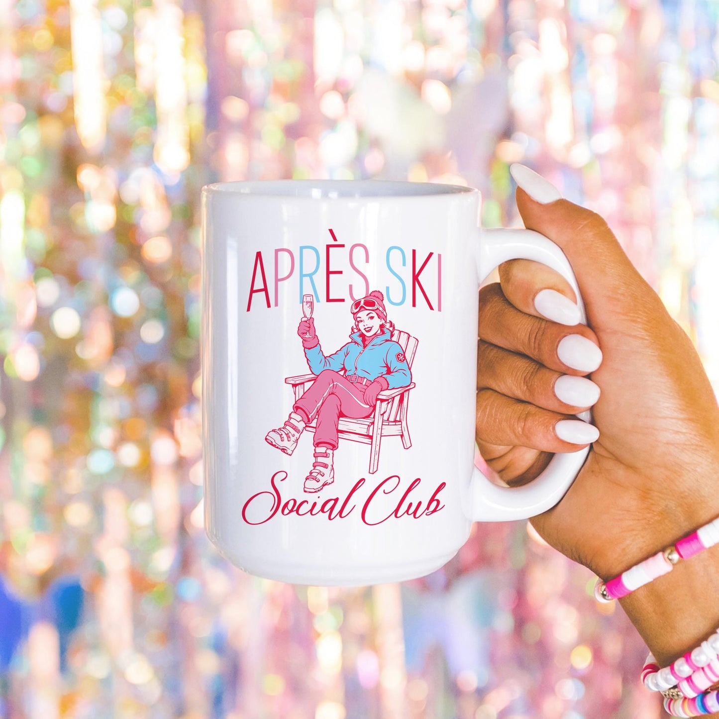 15oz Coffee Mug White-Après Ski -4