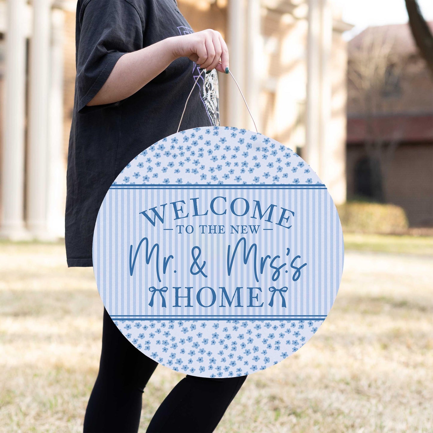 20" Door Hanger-Happily Ever After New Home -2
