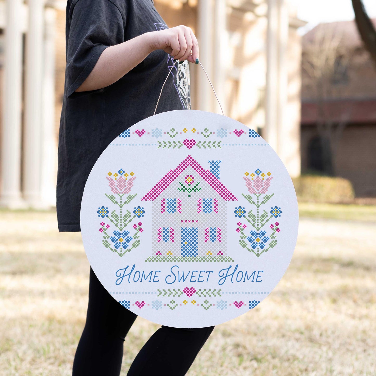 20" Door Hanger-Summer Cottage -2