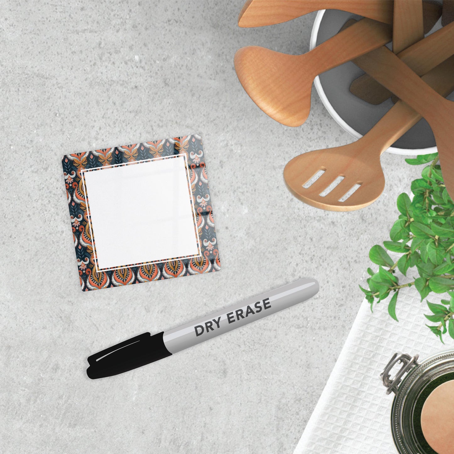 4x4 Clear Reminder Kalia Lane-Pretty Things Abstract Pattern Notes