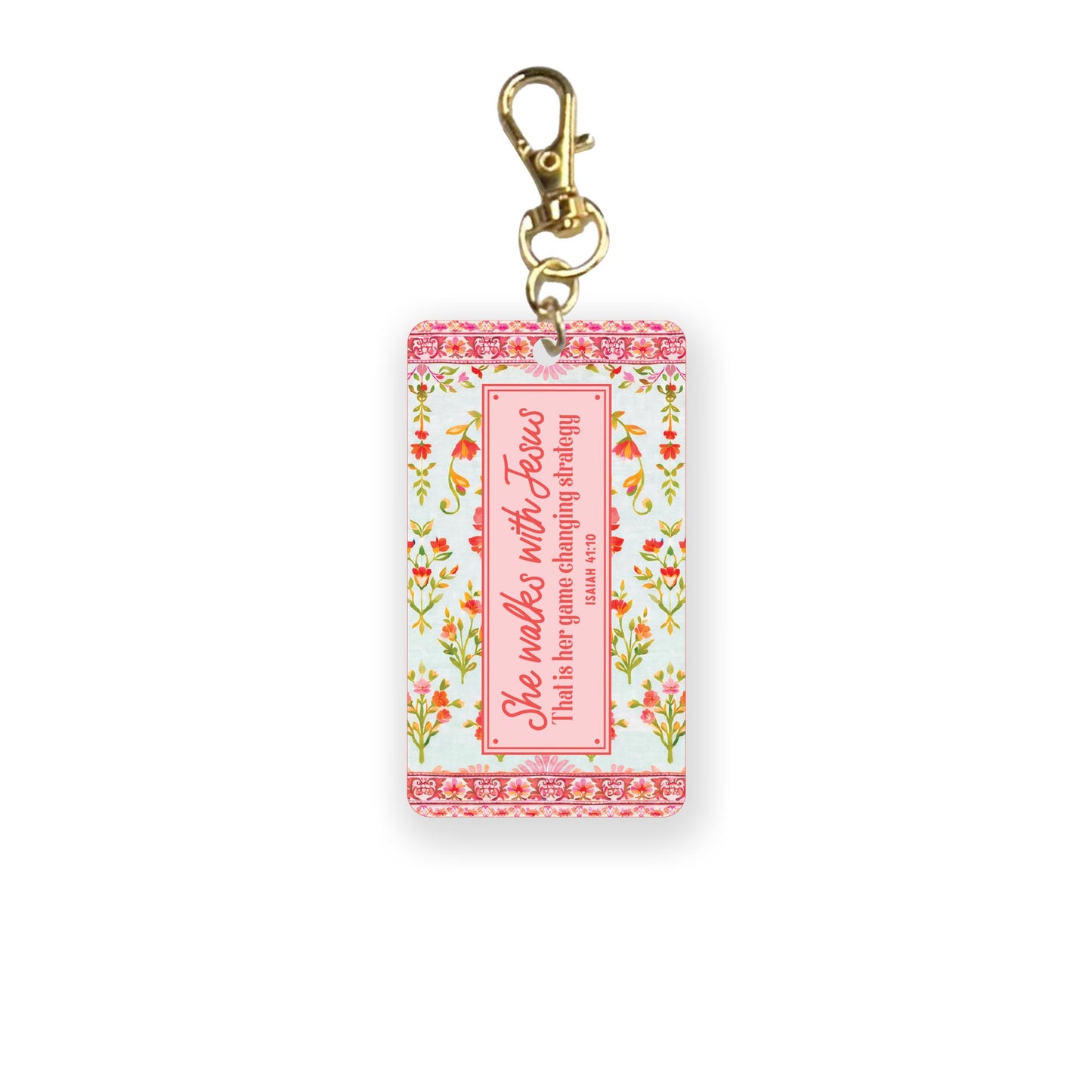 Acrylic Keychain-Faithful Promises -0
