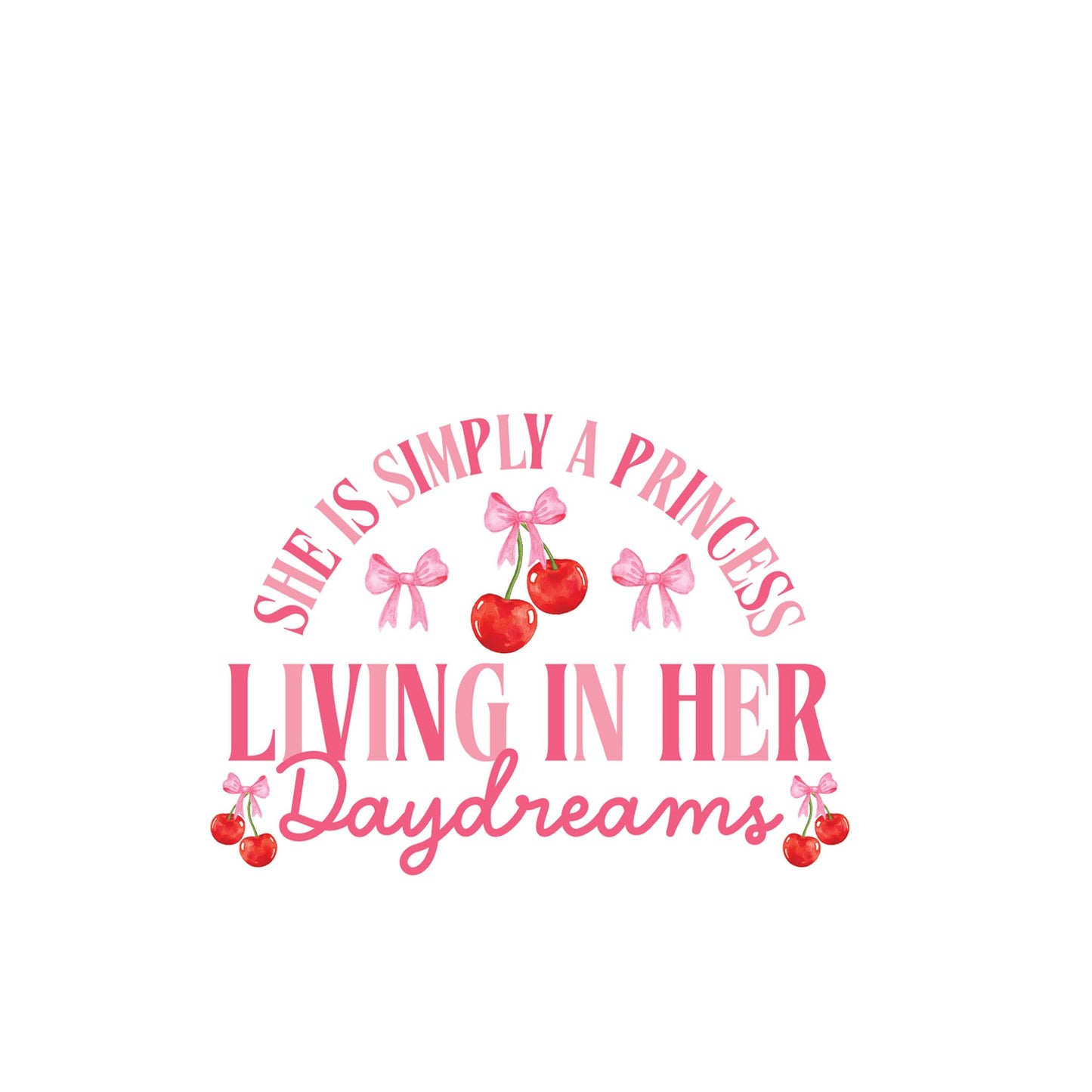 Vinyl Magnet-Princess Living In Her Daydreams