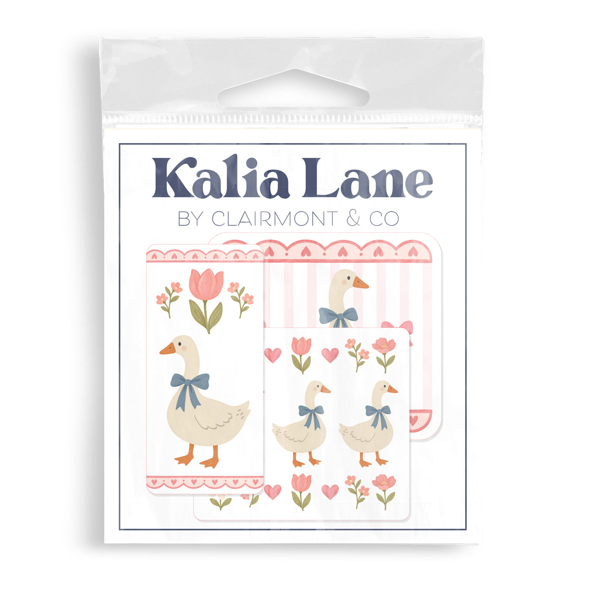 Vinyl Sticker 3-Pack - Vintage Goose