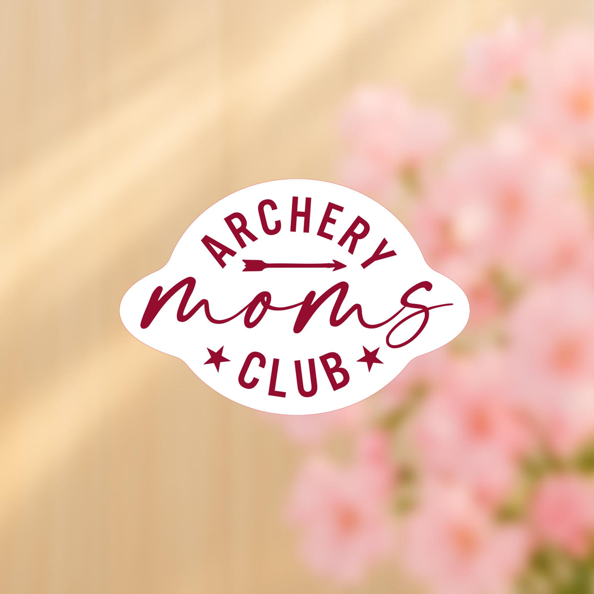 Vinyl Sticker-Archery Moms Club -4