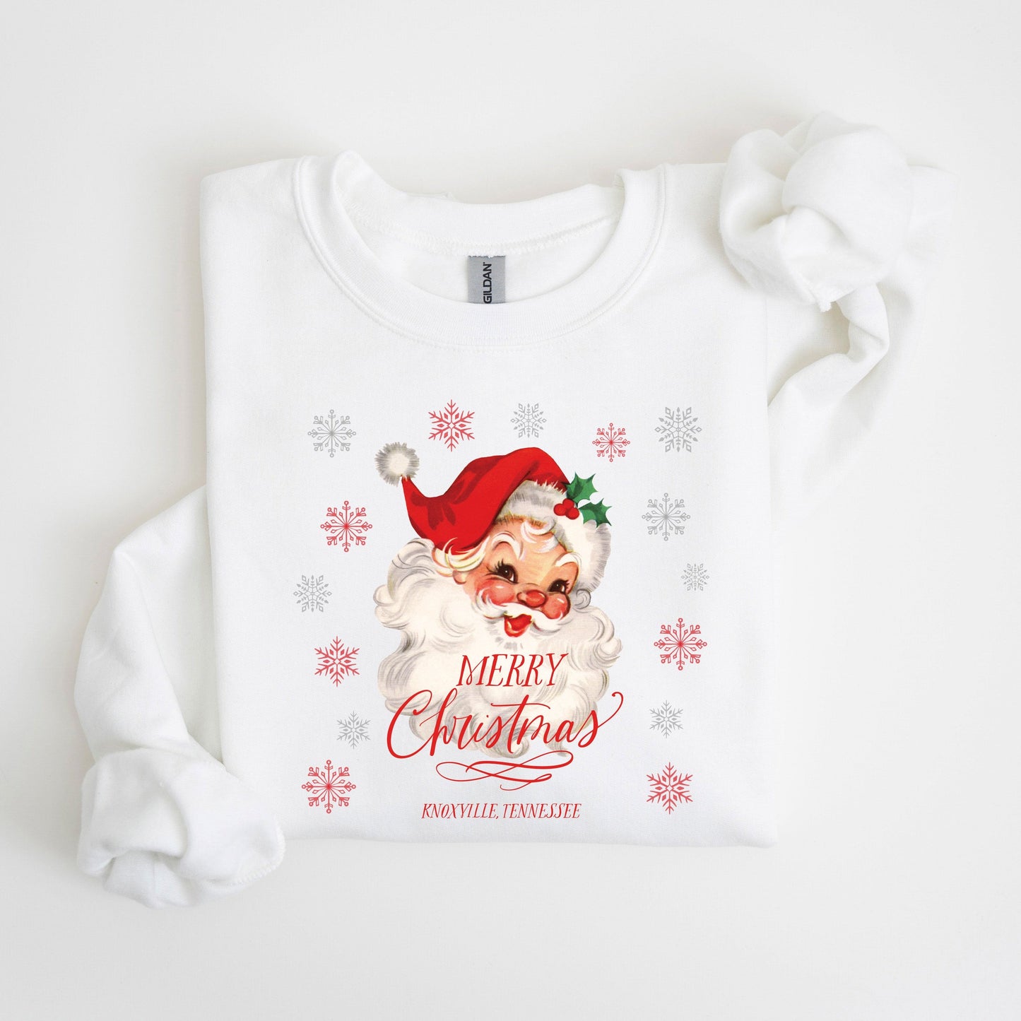 Love+Local Sweatshirt - Classic Santa