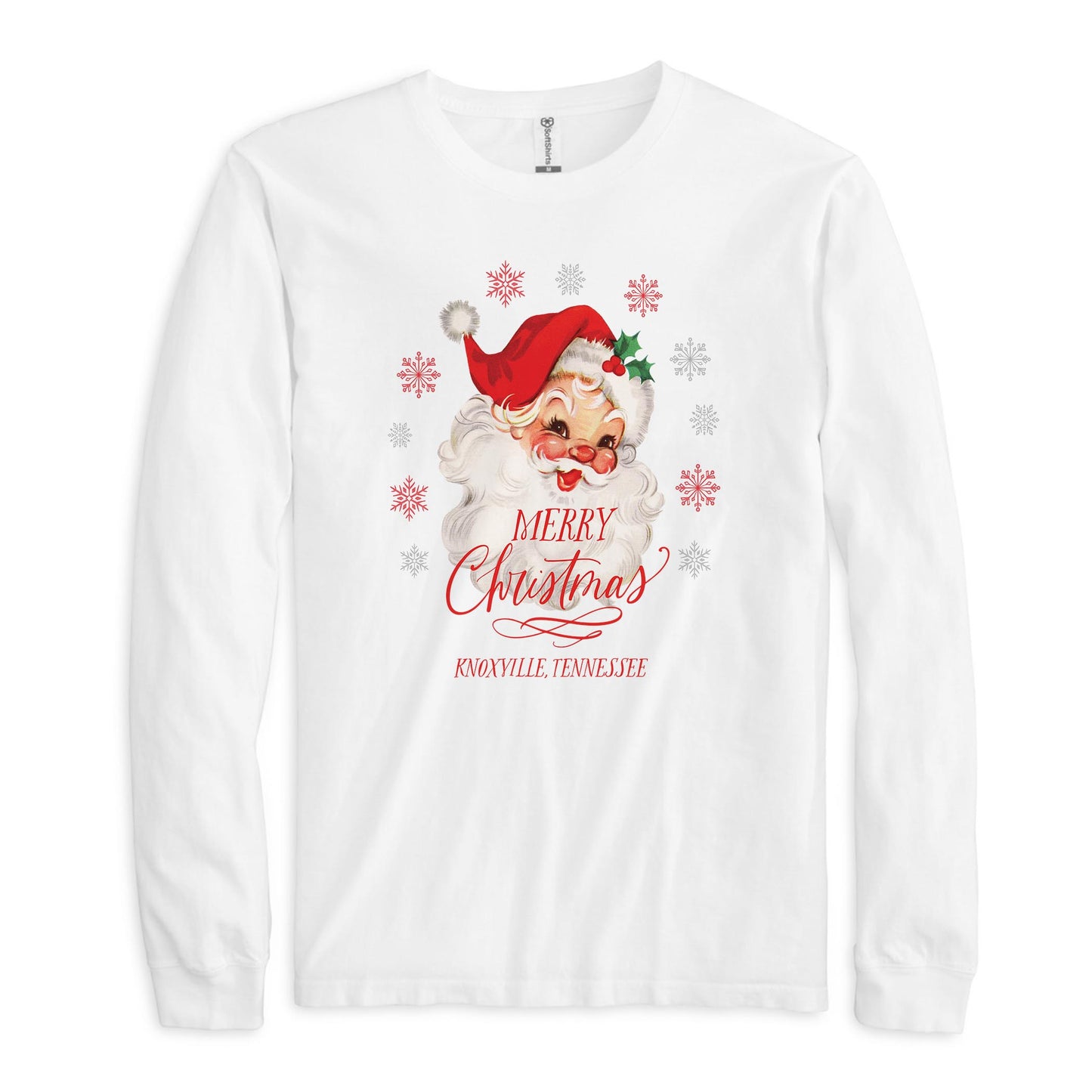 Long Sleeve Tee Pre Pack Classic Santa City & State