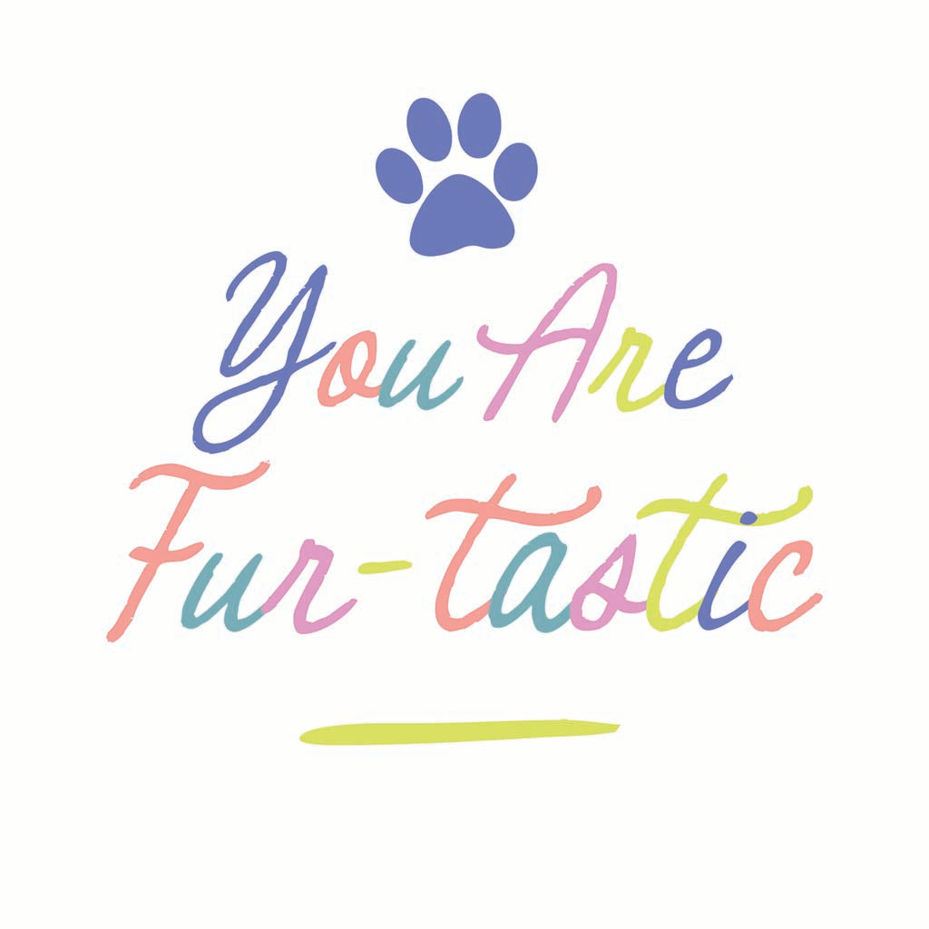 Ceramic Round Coaster-You Are Fur-tastic -7