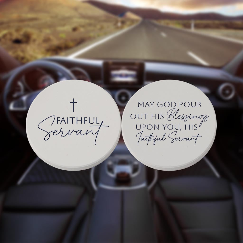 Ministry Appreciation Faithful Servant & May God | 2.65x2.65