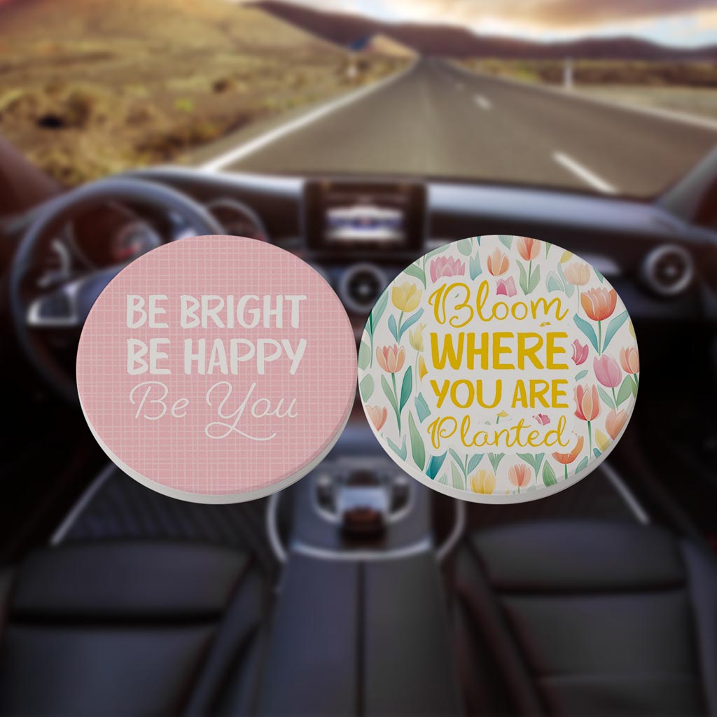 Spring Offset Car Coaster Set 1 | 2.65x2.65