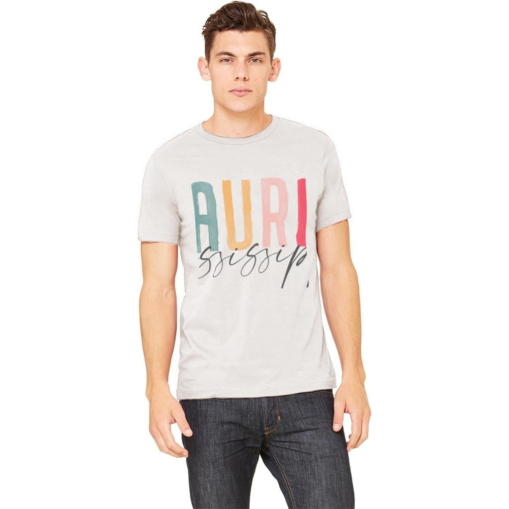 Bella + Canvas Unisex Vertical Print TShirt-Colorful State & Town-LAUREL,Ms Bella + Canvas Premium T-shirt