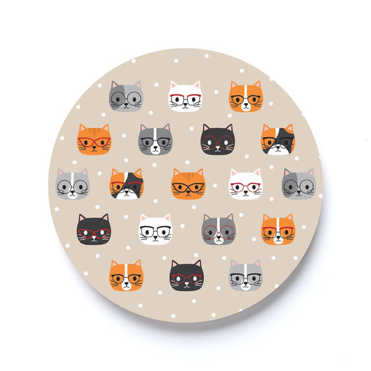 Cute Cats With Glasses