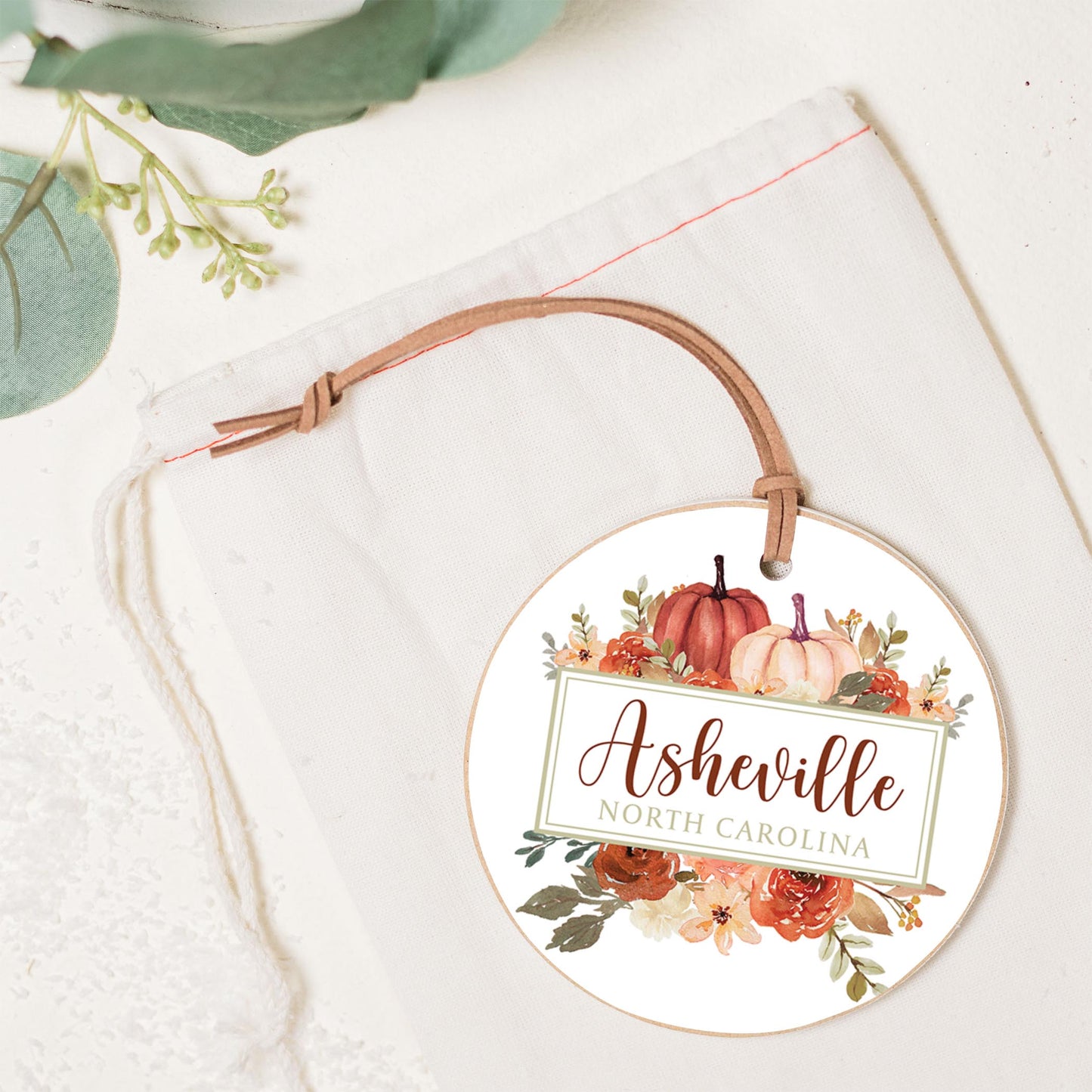 Love+Local 4in Round Ornament | Fall & Harvest Pumpkins