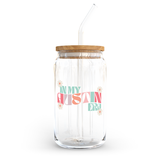 16oz. Glass Cup - Retro Wave Era Local