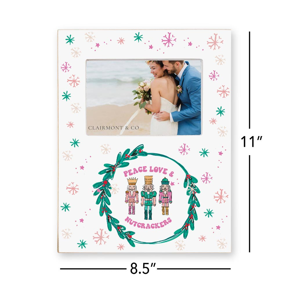 Confetti Nutcracker Photo Frame | Trio & Wreath