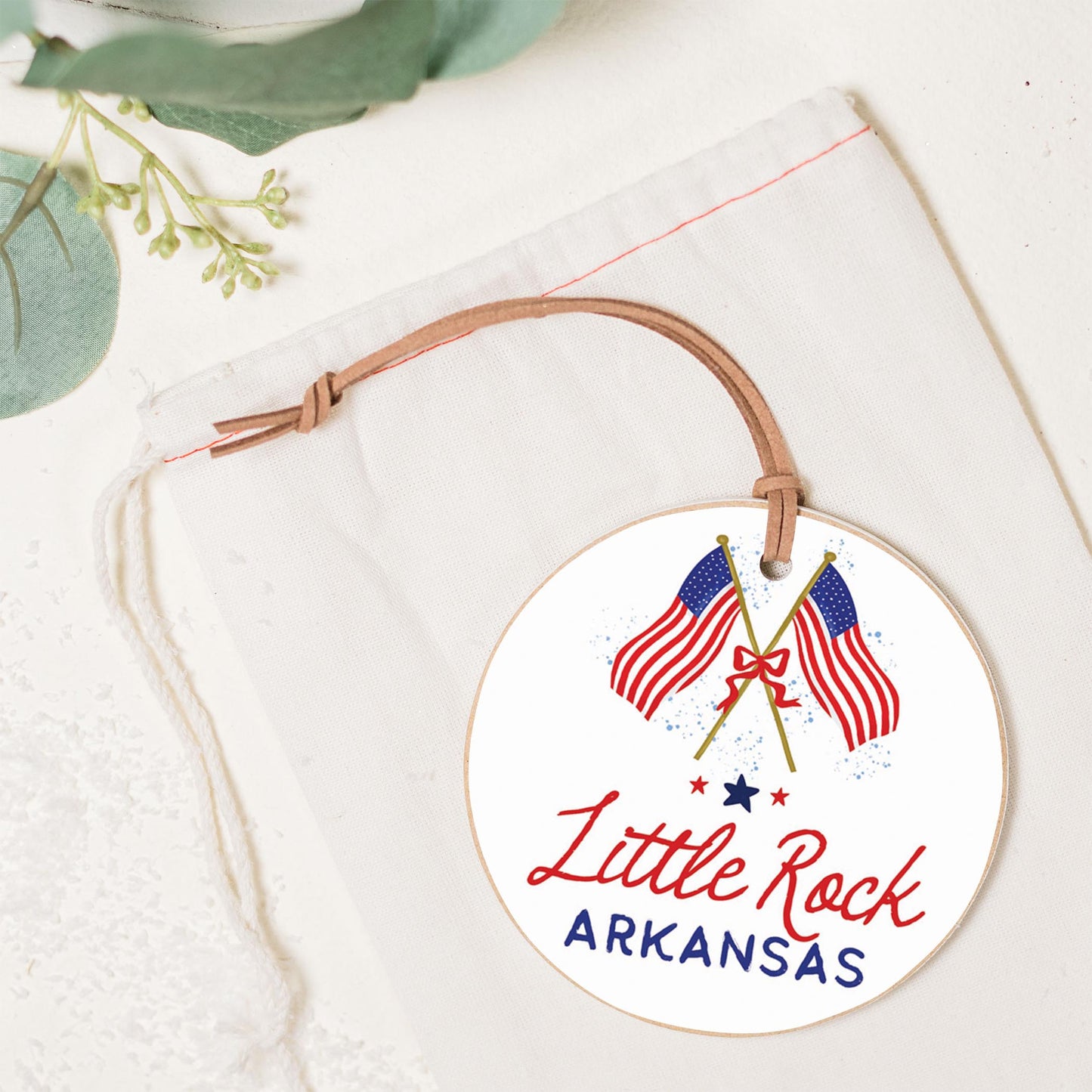 Love+Local 4in Ornament | American Summer Flags