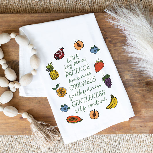 Tea Towel - Fruits Of The Spirit