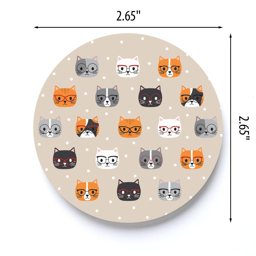 Cute Cats With Glasses