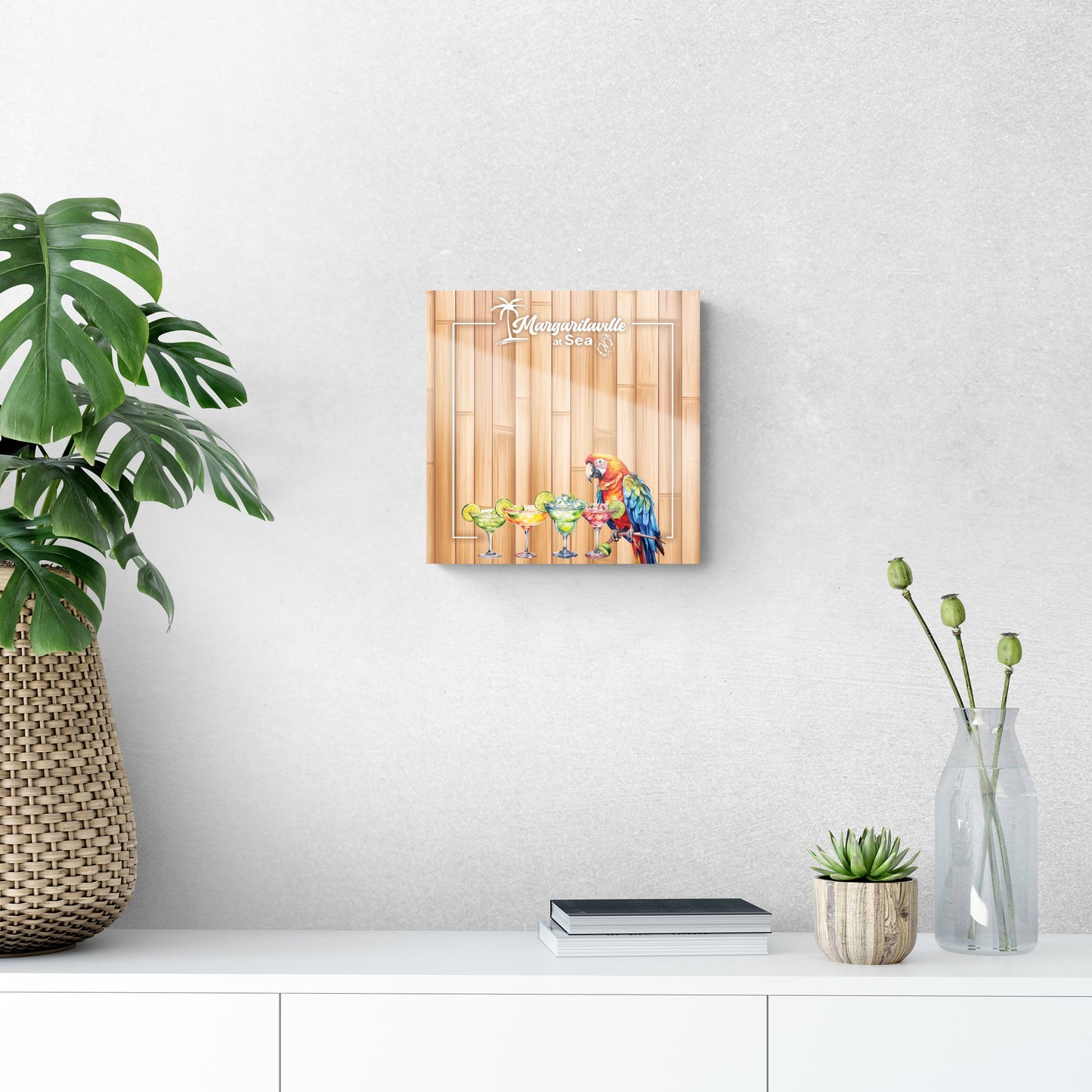 Margaritaville Tiki Notes Parrot