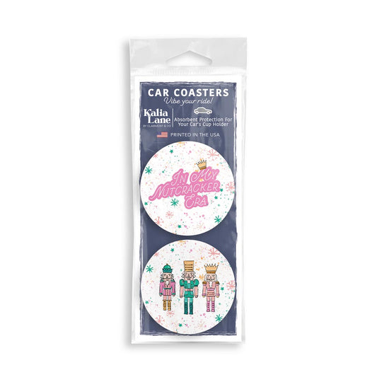 Confetti Nutcracker Car Coaster 2 Pack | In My Nutcracker Era