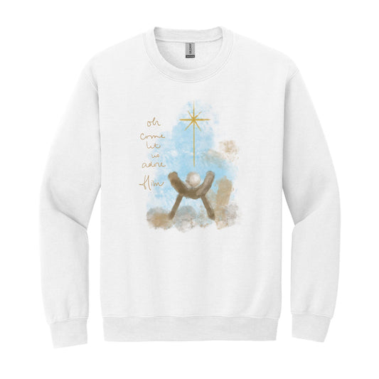 Sweatshirt Pre Pack Let Us Adore Him