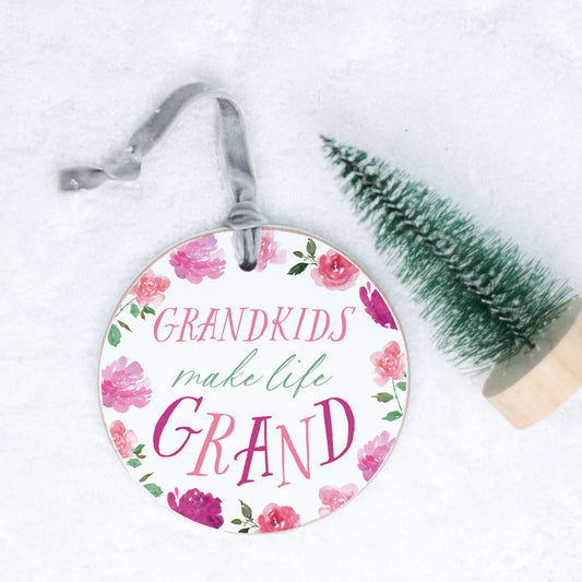 4in Wooden Ornament - Make Life Grand