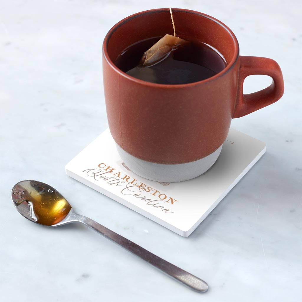 Love+Local Square Coaster | Cottage Tree