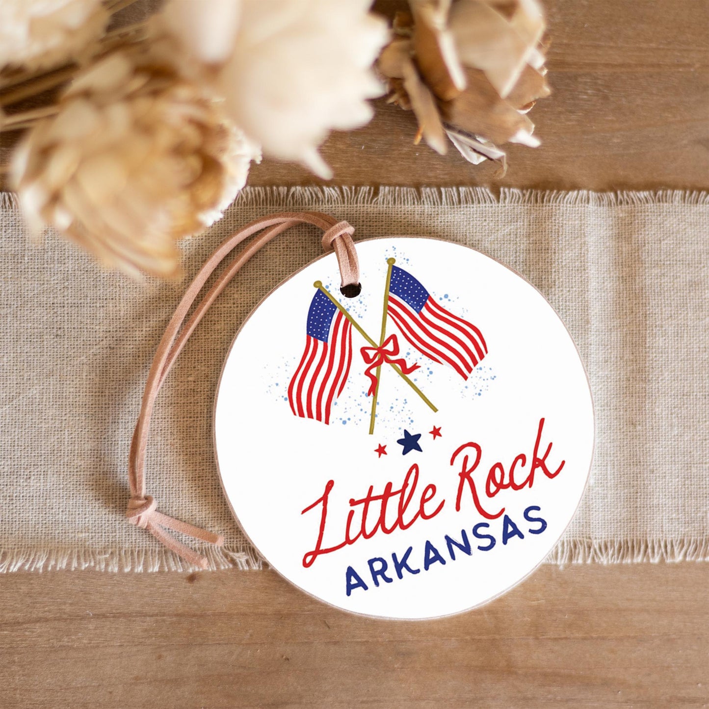 Love+Local 4in Ornament | American Summer Flags