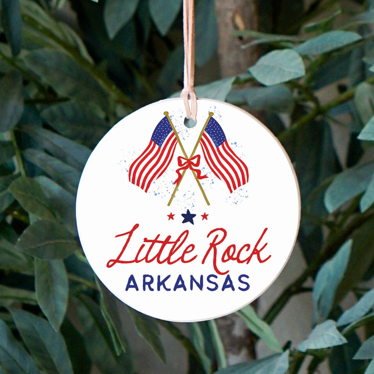Love+Local 4in Ornament | American Summer Flags