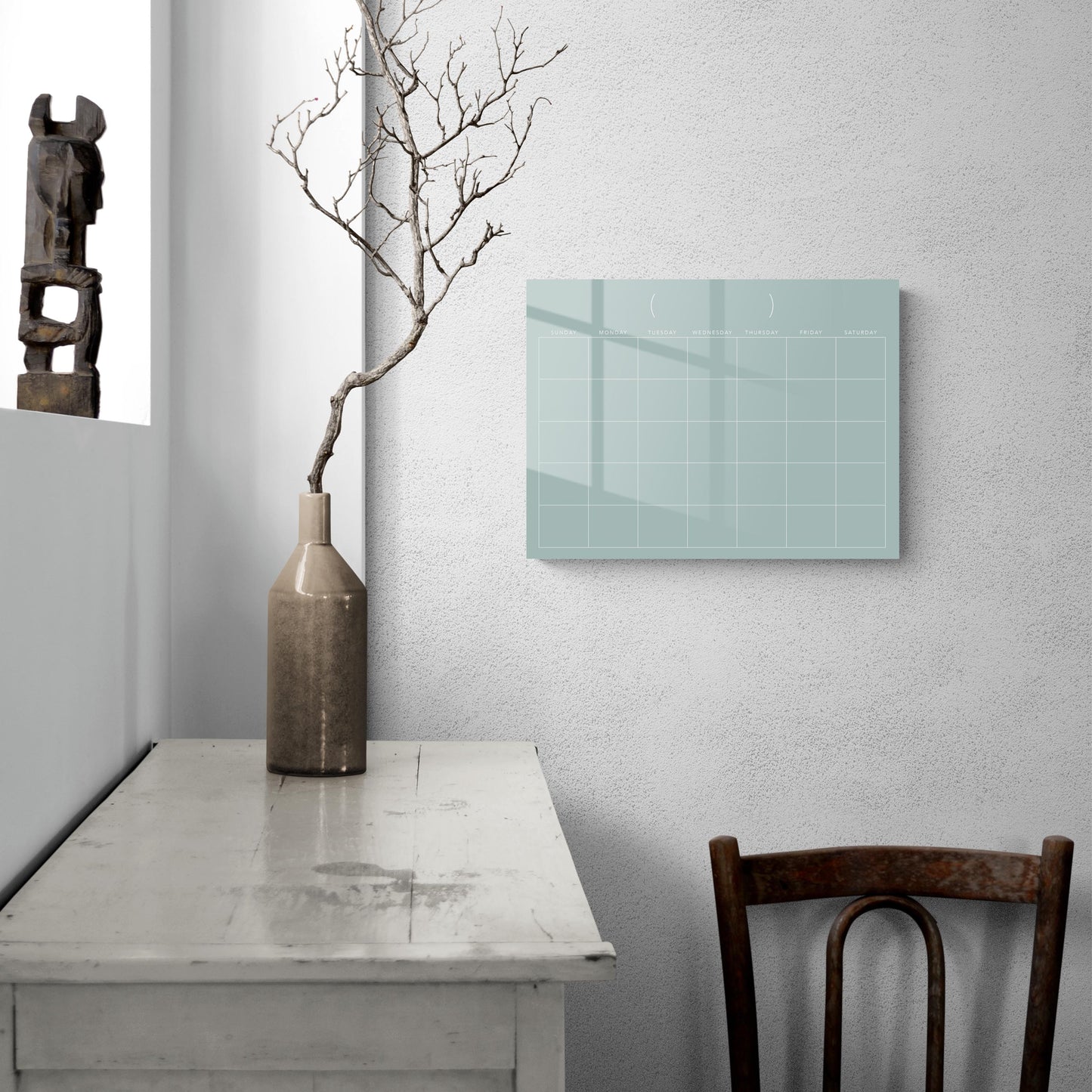 Monthly Calendar Blue