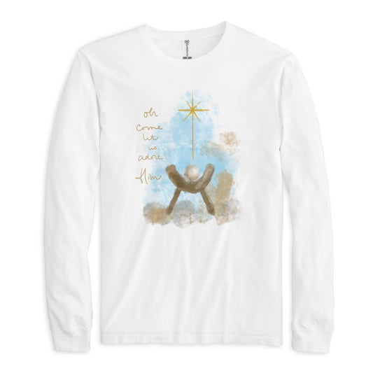 Long Sleeve Tee Pre Pack Let Us Adore Him