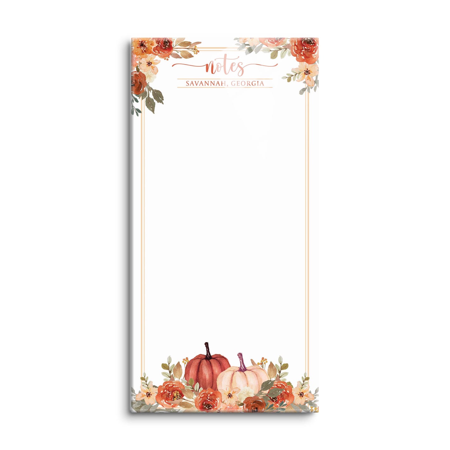 Love+Local 8x16 Dry Erase | Fall & Harvest Pumpkins