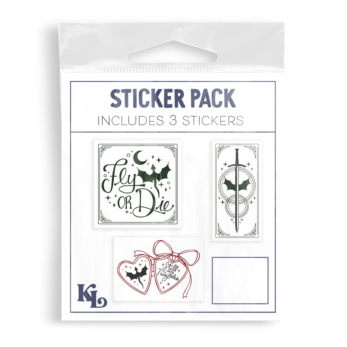 Vinyl Sticker 3-Pack Our Fantasy Era