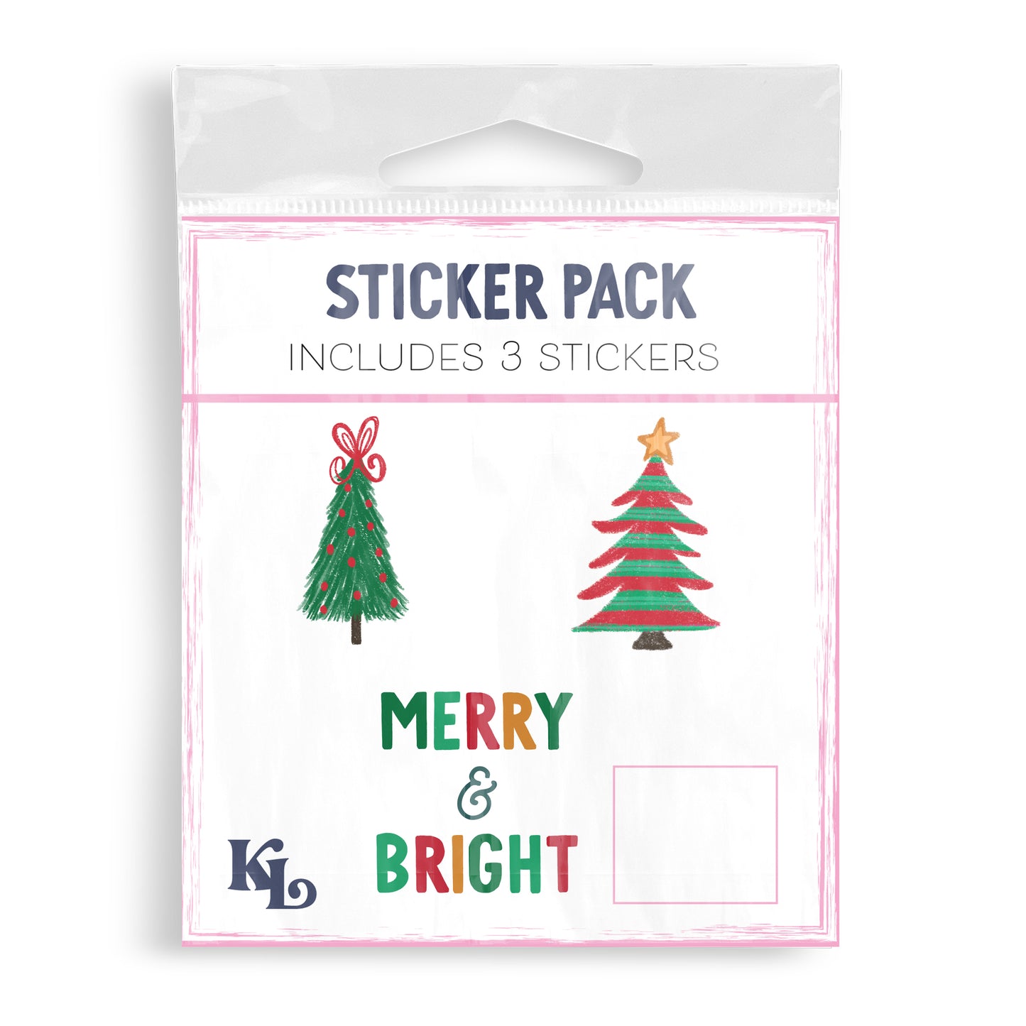 Sticker 3-Pack Traditional Whimsy Wonderland