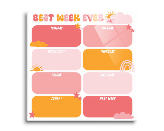 Happy Plans Best Week Ever