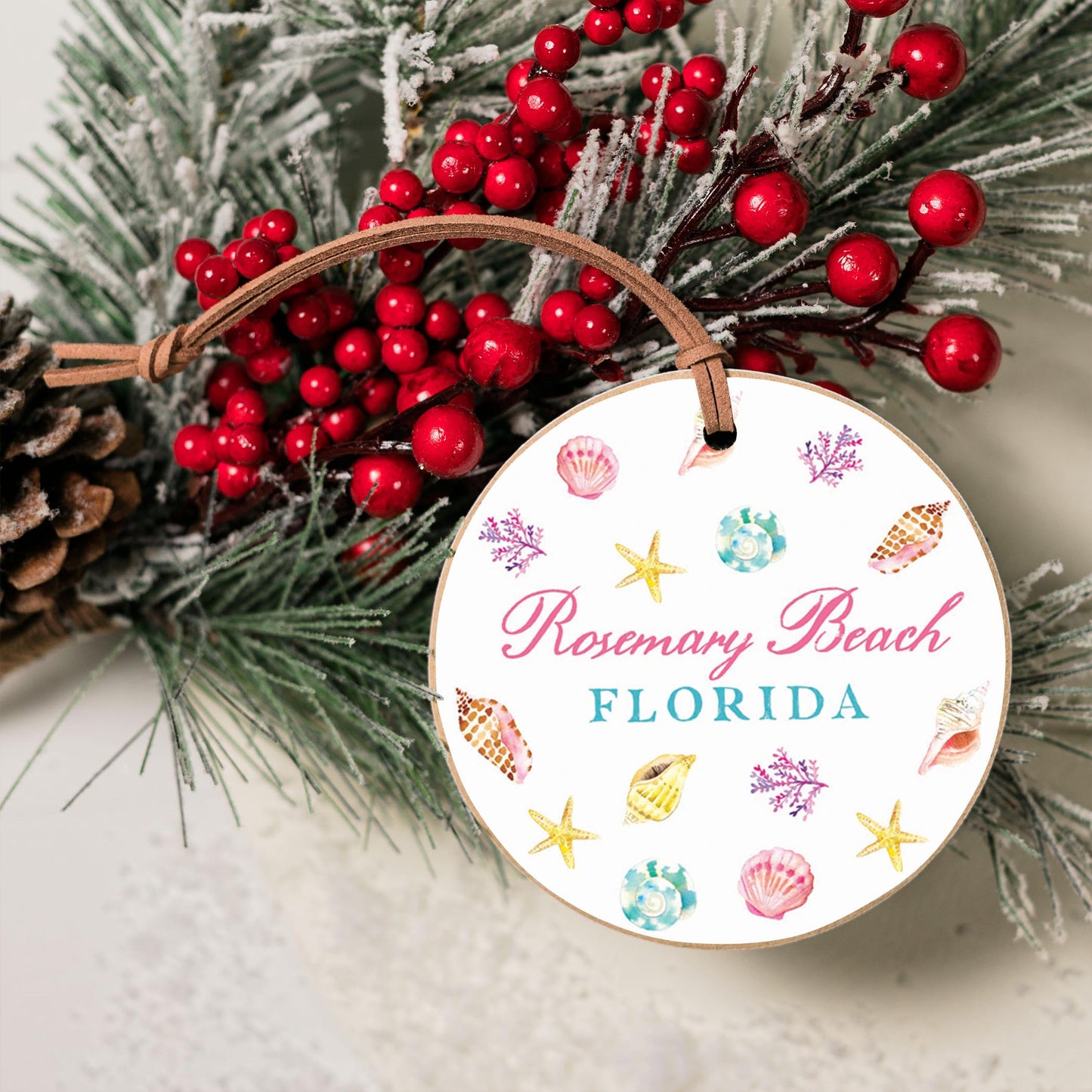 Love+Local 4in Ornament | Shells & Shoreline