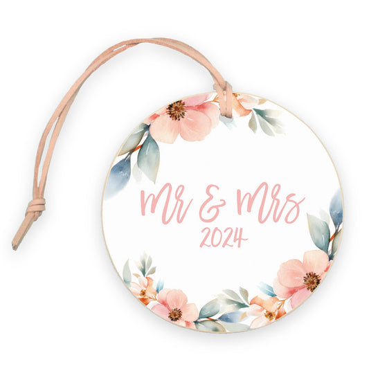 Mr & Mrs 2024 Soft Florals