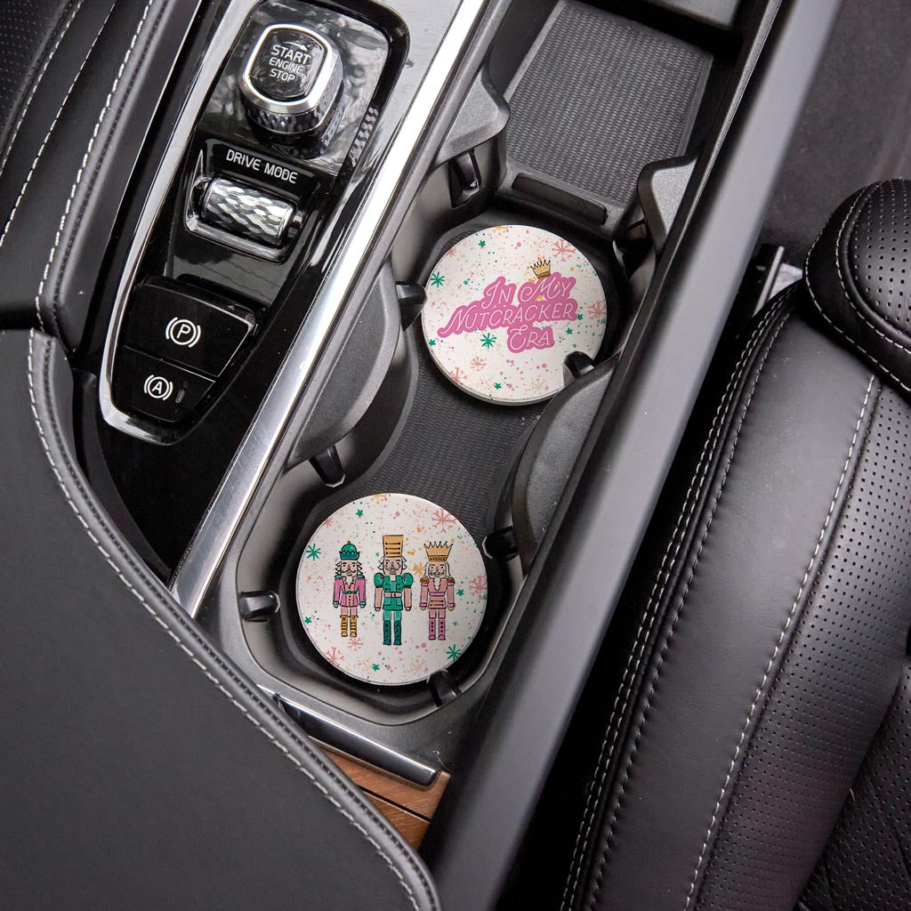 Confetti Nutcracker Car Coaster 2 Pack | In My Nutcracker Era