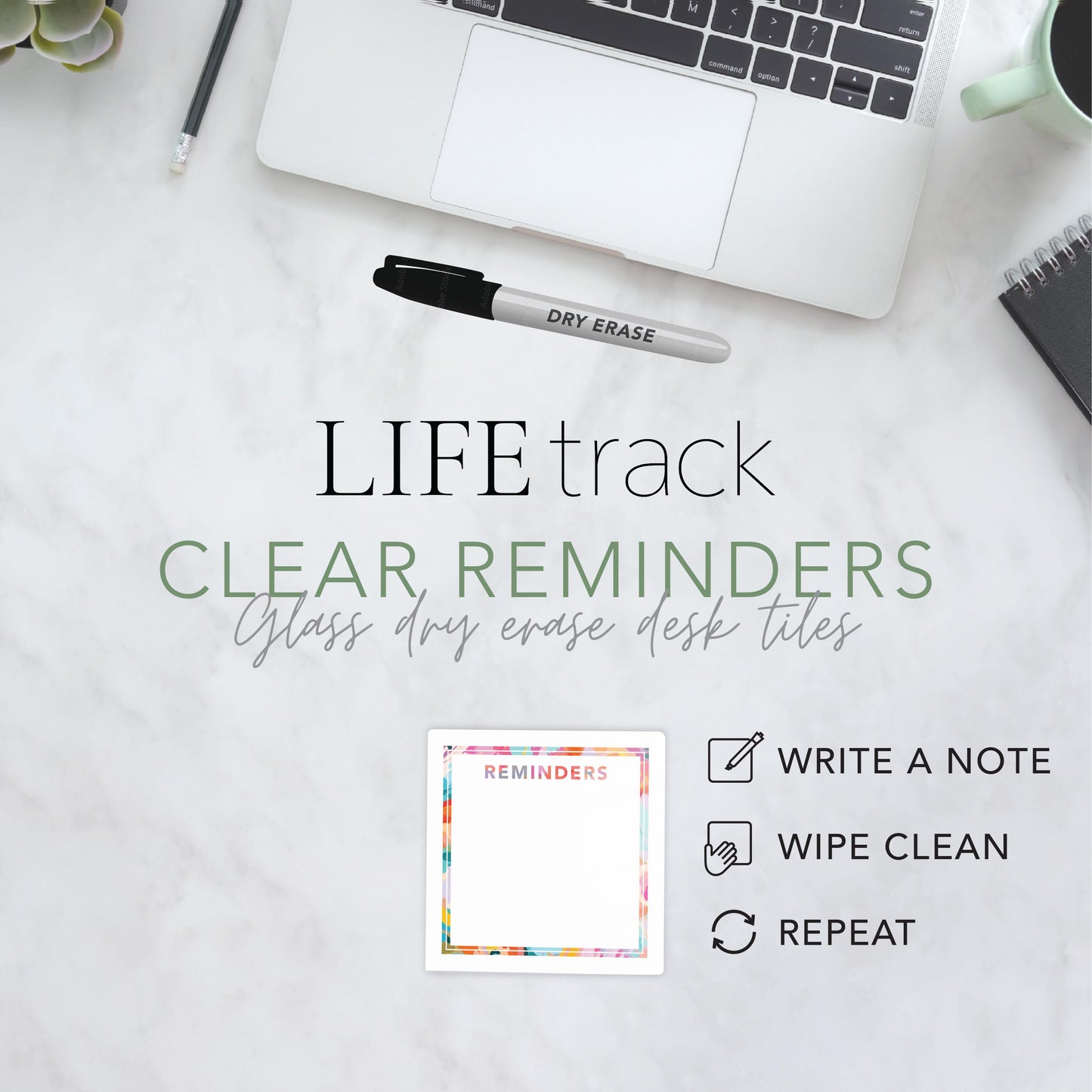 Abstract Florals Reminders
