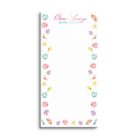 Love+Local 8x16 Dry Erase | Shells & Shoreline