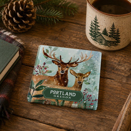 Acrylic Coaster-Woodland | Custom | Personalize