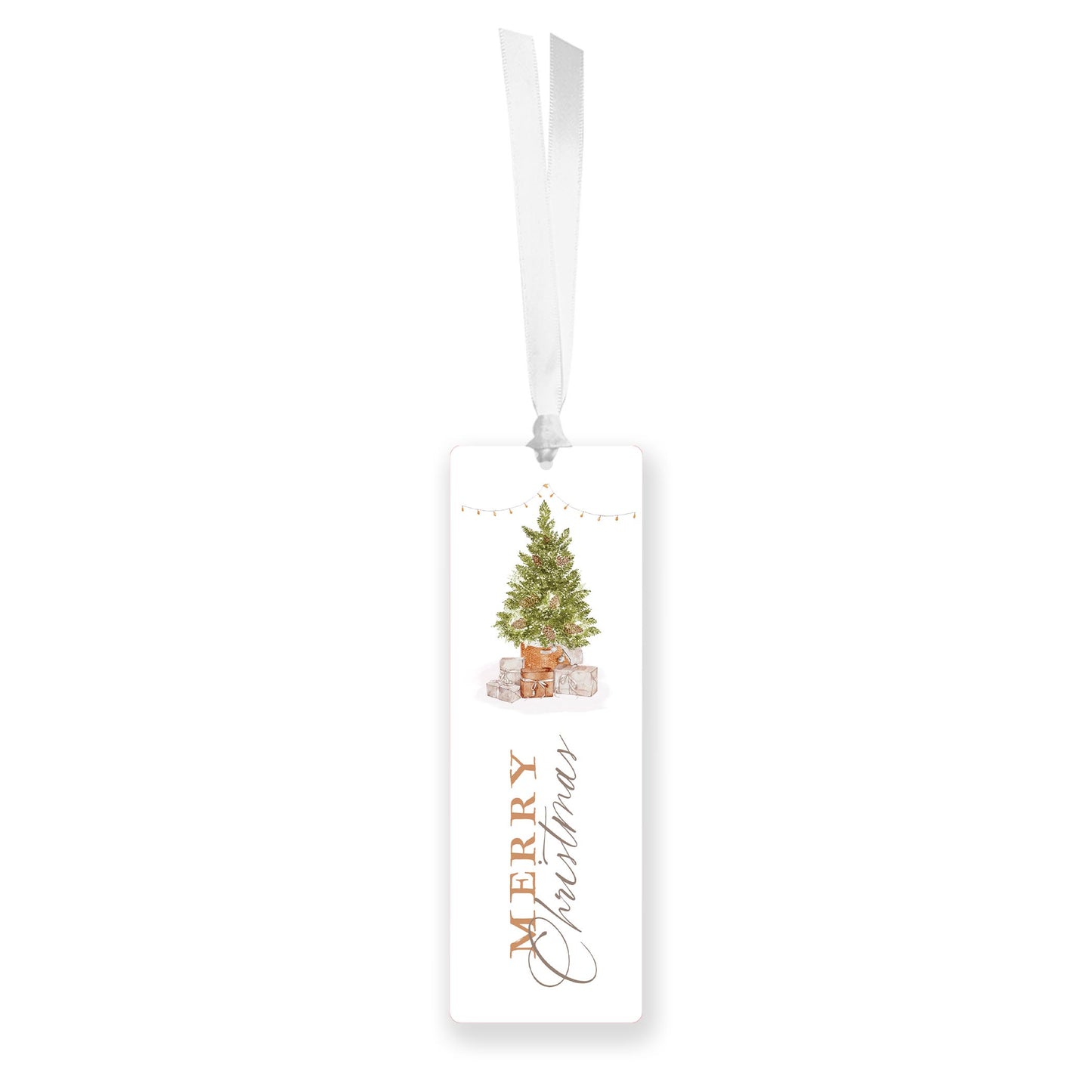 Acrylic Bookmark-Cottage Tree Merry Christmas -0