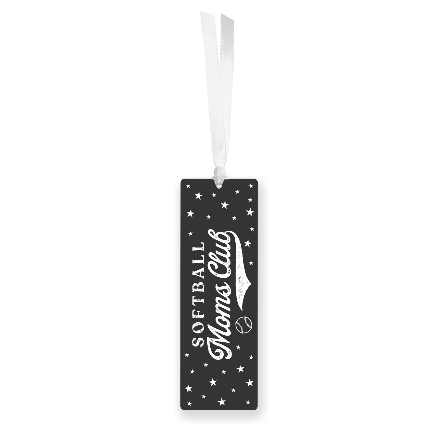 Acrylic Bookmark-Softball Moms Club -0