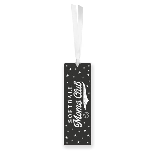 Acrylic Bookmark-Softball Moms Club -0