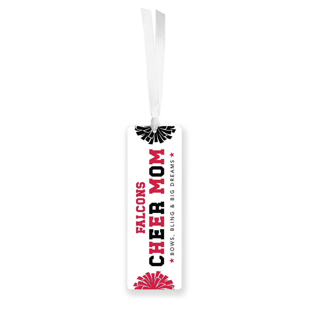 Acrylic Bookmark-Custom Cheer Mom | School Team | Hometown -0